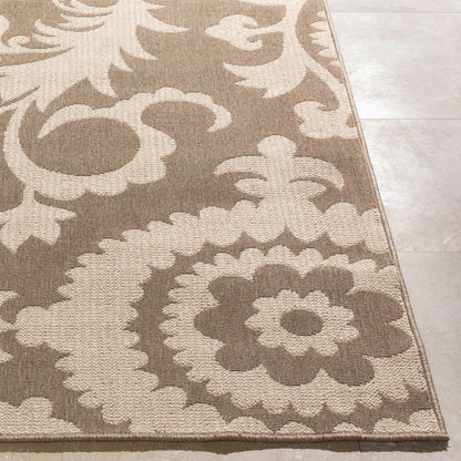 Alfresco ALF-9616 2' x 4' Machine Woven Indoor/Outdoor Accent Rug