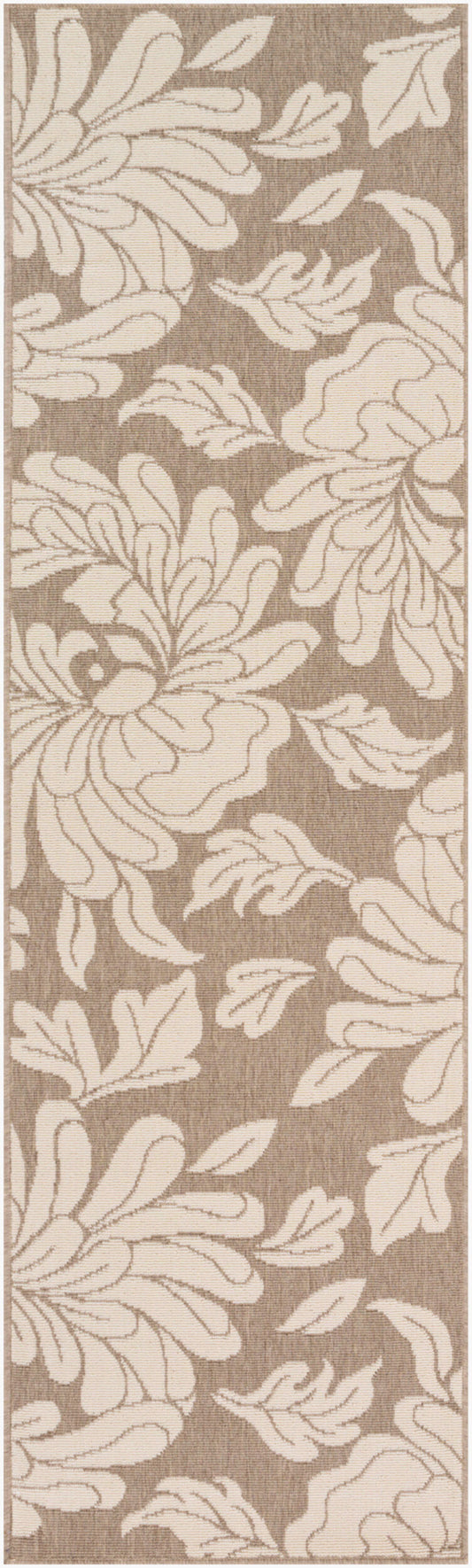 Alfresco ALF-9623 8ft Runner Machine Woven Indoor/Outdoor Runner Rug