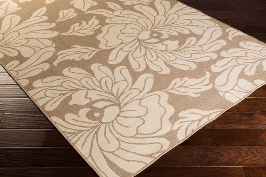 Alfresco ALF-9623 7ft Square Machine Woven Indoor/Outdoor Area Rug