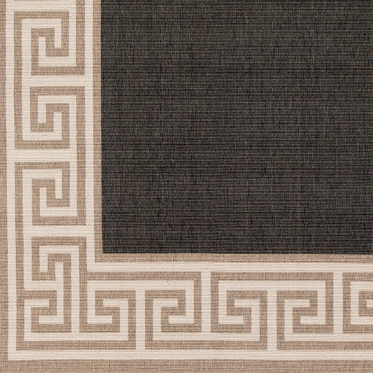 Alfresco ALF-9626 2' x 4' Machine Woven Indoor/Outdoor Accent Rug