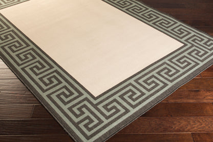 Alfombra tejida a máquina para interior y exterior Alfresco ALF-9627 de 1,52 m x 2,13 m