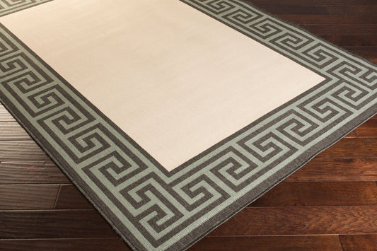 Alfombra tejida a máquina para interior y exterior Alfresco ALF-9627 de 1,52 m x 2,13 m