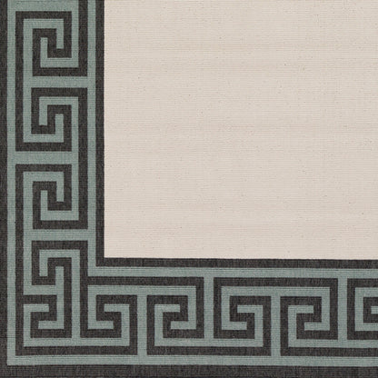 Alfombra tejida a máquina para interior y exterior Alfresco ALF-9627 de 1,52 m x 2,13 m