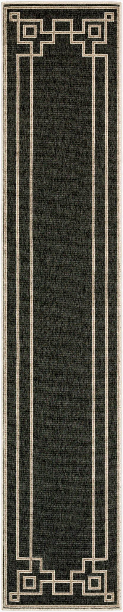 Alfombra Alfresco ALF-9630 de 3,6 m, tejida a máquina, para interiores y exteriores