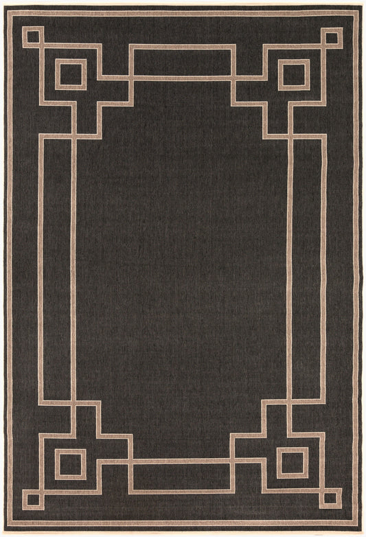Alfombra tejida a máquina para interior y exterior Alfresco ALF-9630 de 7' x 10'