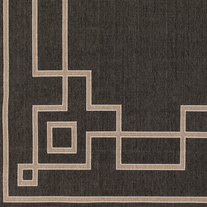 Alfombra Alfresco ALF-9630 de 2,4 m, tejida a máquina, para interior y exterior