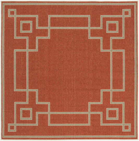 Alfombra Alfresco ALF-9631 de 2,13 m, tejida a máquina, para interior y exterior