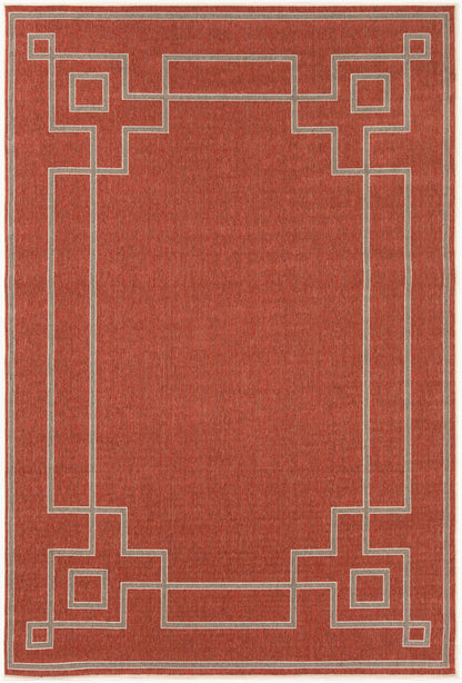 Alfombra tejida a máquina para interior y exterior Alfresco ALF-9631 de 2,13 m x 3,05 m