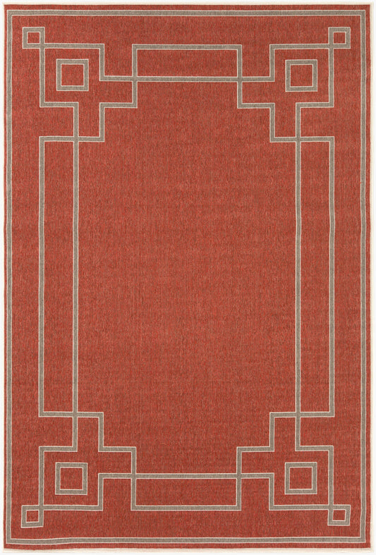 Alfombra tejida a máquina para interior y exterior Alfresco ALF-9631 de 2,13 m x 3,05 m