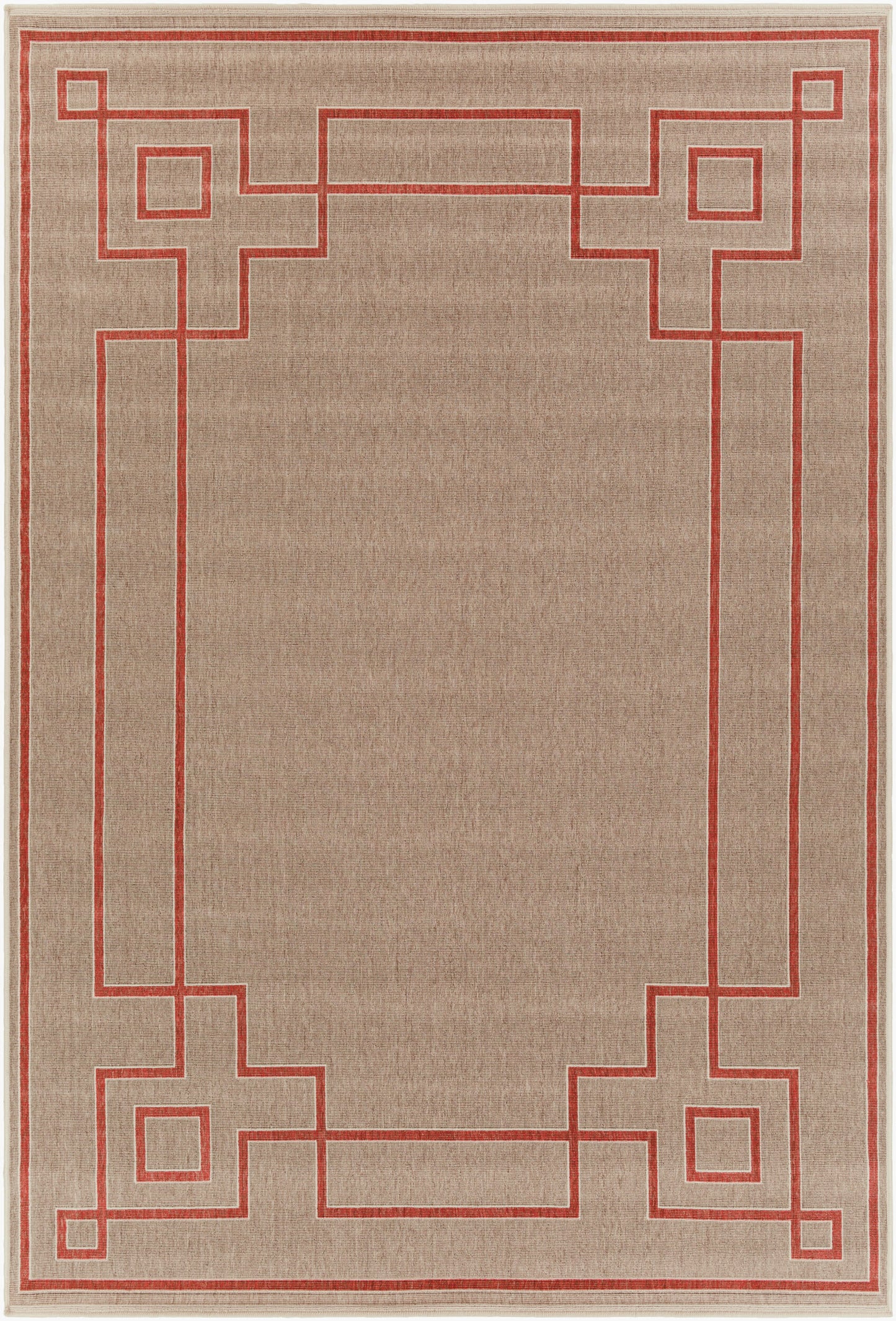 Alfombra tejida a máquina para interior y exterior Alfresco ALF-9633 de 2,13 m x 3,05 m