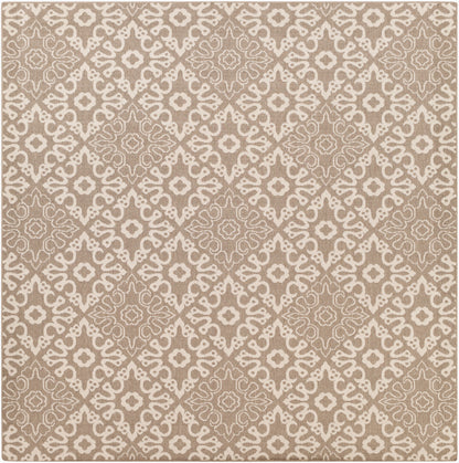 Alfresco ALF-9635 9ft Square Machine Woven Indoor/Outdoor Area Rug