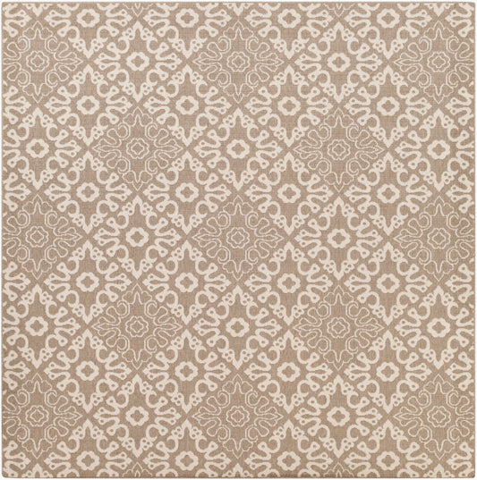 Alfresco ALF-9635 9ft Square Machine Woven Indoor/Outdoor Area Rug