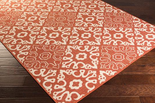 Alfombra Alfresco ALF-9636 de 2,13 m, tejida a máquina, para interior y exterior