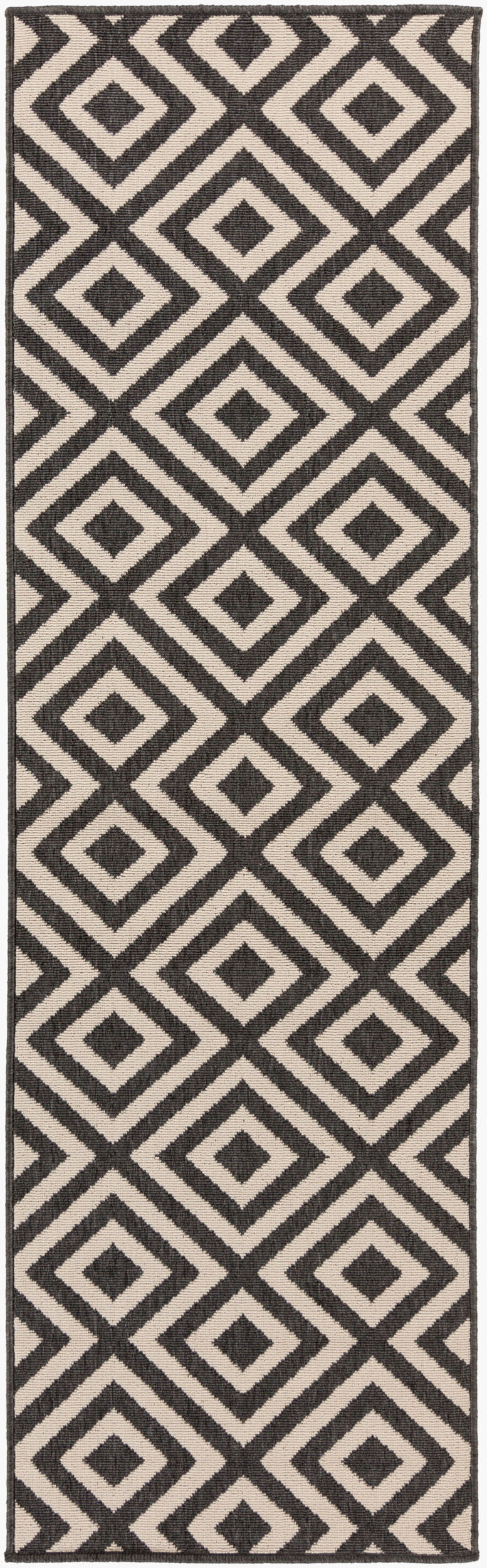 Alfombra Alfresco ALF-9639 de 2,4 m, tejida a máquina, para interior y exterior