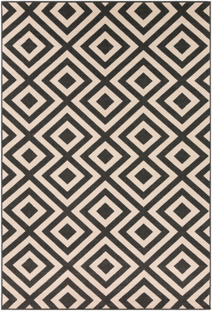 Alfombra tejida a máquina para interior y exterior Alfresco ALF-9639 de 2,13 m x 3,05 m