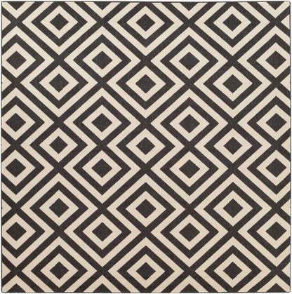 Alfresco ALF-9639 9ft Square Machine Woven Indoor/Outdoor Area Rug