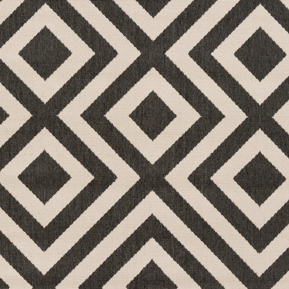 Alfresco ALF-9639 2' x 4' Machine Woven Indoor/Outdoor Accent Rug