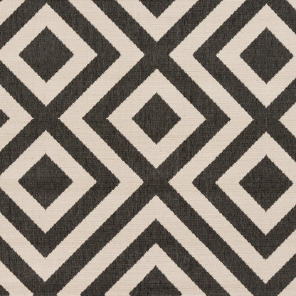 Alfresco ALF-9639 5' x 7' Machine Woven Indoor/Outdoor Area Rug