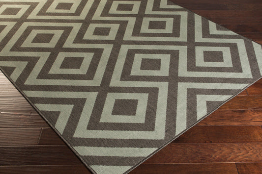Alfombra Alfresco ALF-9640 de 2,13 m, tejida a máquina, para interior y exterior