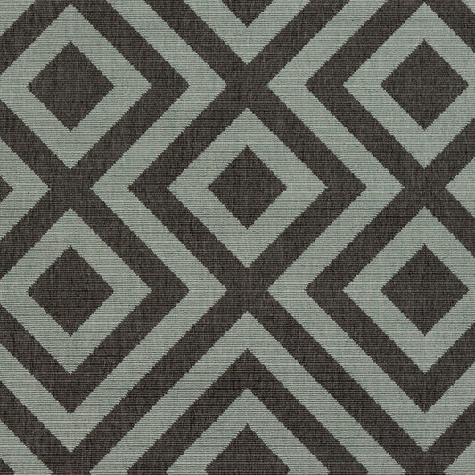 Alfombra redonda tejida a máquina Alfresco ALF-9640 de 2,7 m para interior y exterior
