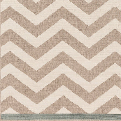 Alfresco ALF-9645 9ft Round Machine Woven Indoor/Outdoor Area Rug