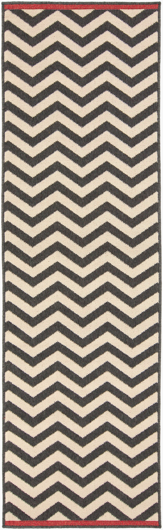 Alfombra Alfresco ALF-9646 de 2,4 m, tejida a máquina, para interior y exterior