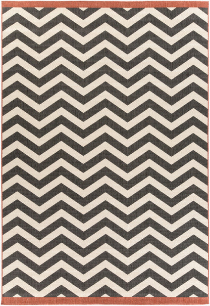 Alfresco ALF-9646 7' x 10' Machine Woven Indoor/Outdoor Area Rug
