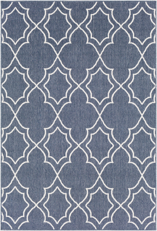 Alfresco ALF-9650 2' x 4' Machine Woven Indoor/Outdoor Accent Rug