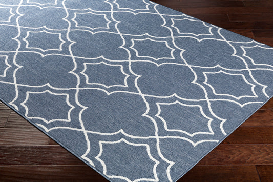 Alfresco ALF-9650 2' x 4' Machine Woven Indoor/Outdoor Accent Rug