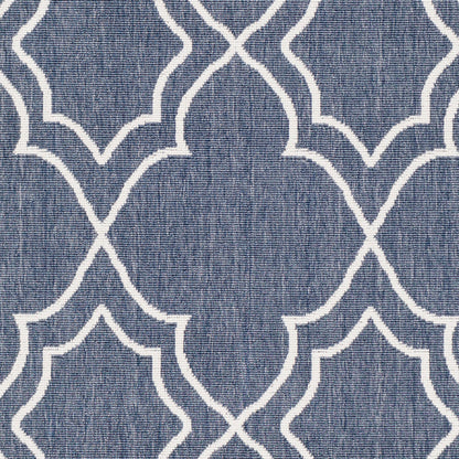 Alfresco ALF-9650 9ft Round Machine Woven Indoor/Outdoor Area Rug