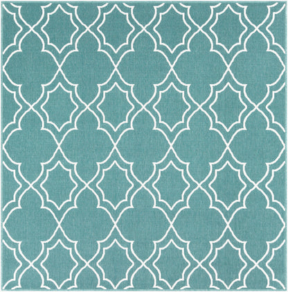 Alfresco ALF-9653 9ft Square Machine Woven Indoor/Outdoor Area Rug