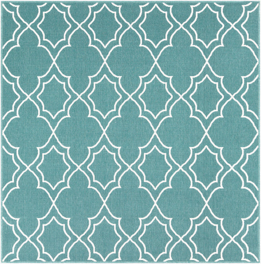 Alfresco ALF-9653 9ft Square Machine Woven Indoor/Outdoor Area Rug