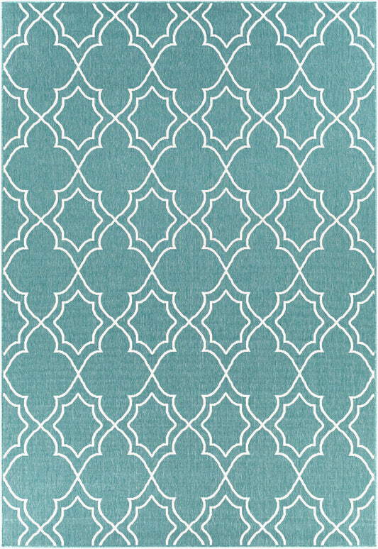 Alfombra tejida a máquina para interior y exterior Alfresco ALF-9653 de 2,13 m x 3,05 m