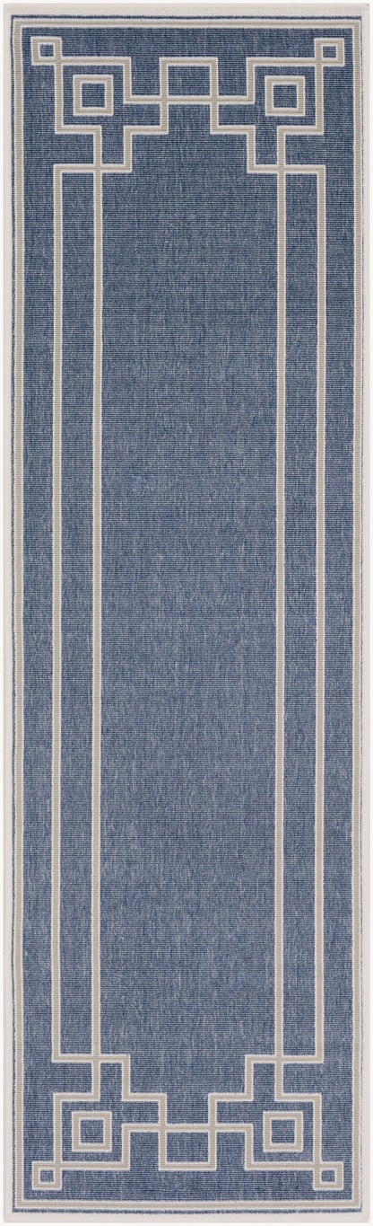 Alfombra Alfresco ALF-9654 de 2,4 m, tejida a máquina, para interior y exterior