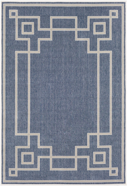 Alfombra tejida a máquina para interior y exterior Alfresco ALF-9654 de 1,83 m x 2,74 m