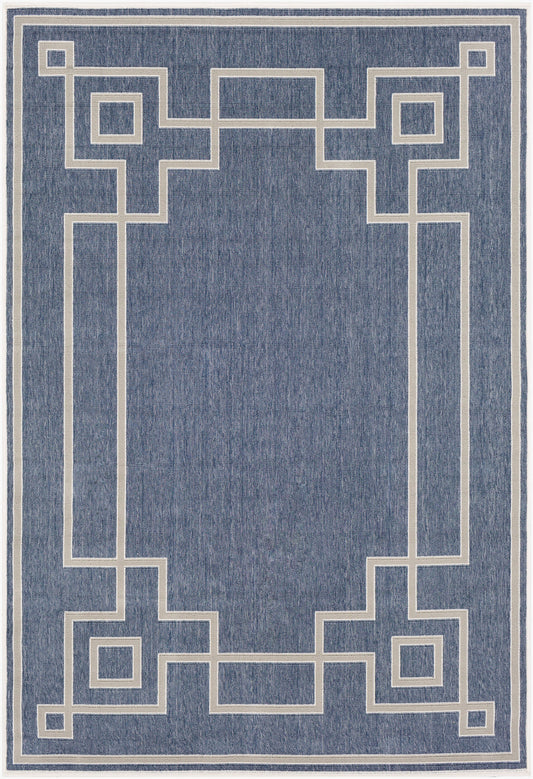Alfombra tejida a máquina para interior y exterior Alfresco ALF-9654 de 1,83 m x 2,74 m