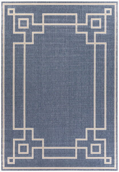 Alfombra tejida a máquina para interior y exterior Alfresco ALF-9654 de 2,13 m x 3,05 m