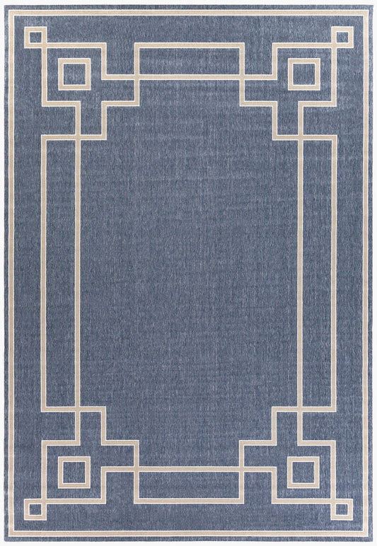 Alfombra tejida a máquina para interior y exterior Alfresco ALF-9654 de 2,13 m x 3,05 m