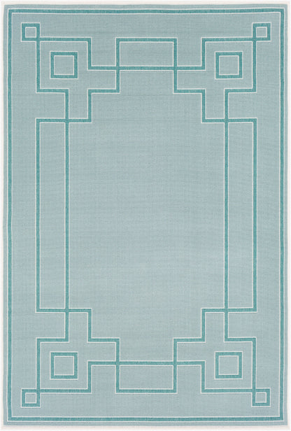 Alfresco ALF-9655 9ft Square Machine Woven Indoor/Outdoor Area Rug