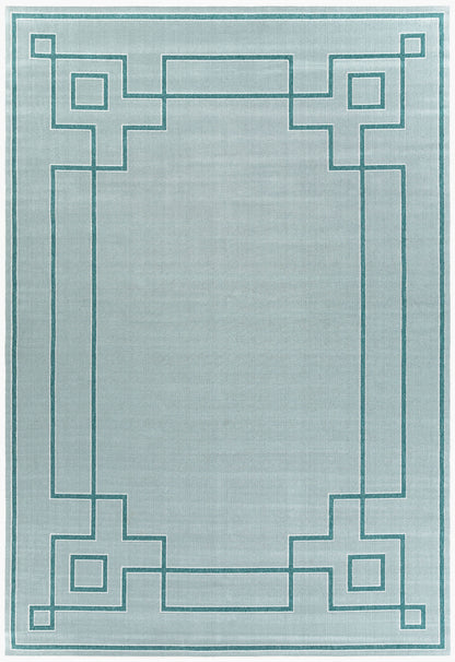 Alfombra tejida a máquina para interior y exterior Alfresco ALF-9655 de 7' x 10'
