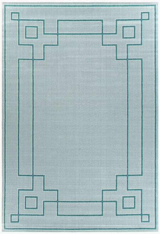 Alfombra tejida a máquina para interior y exterior Alfresco ALF-9655 de 7' x 10'