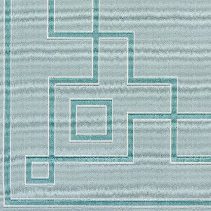 Alfombra Alfresco ALF-9655 de 2,4 m, tejida a máquina, para interior y exterior
