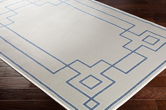 Alfombra tejida a máquina para interior y exterior Alfresco ALF-9656 de 2,13 m x 3,05 m
