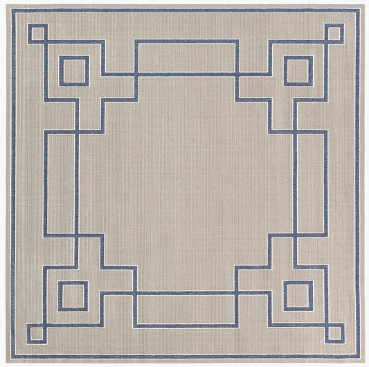 Alfombra Alfresco ALF-9656 de 2,13 m, tejida a máquina, para interior y exterior
