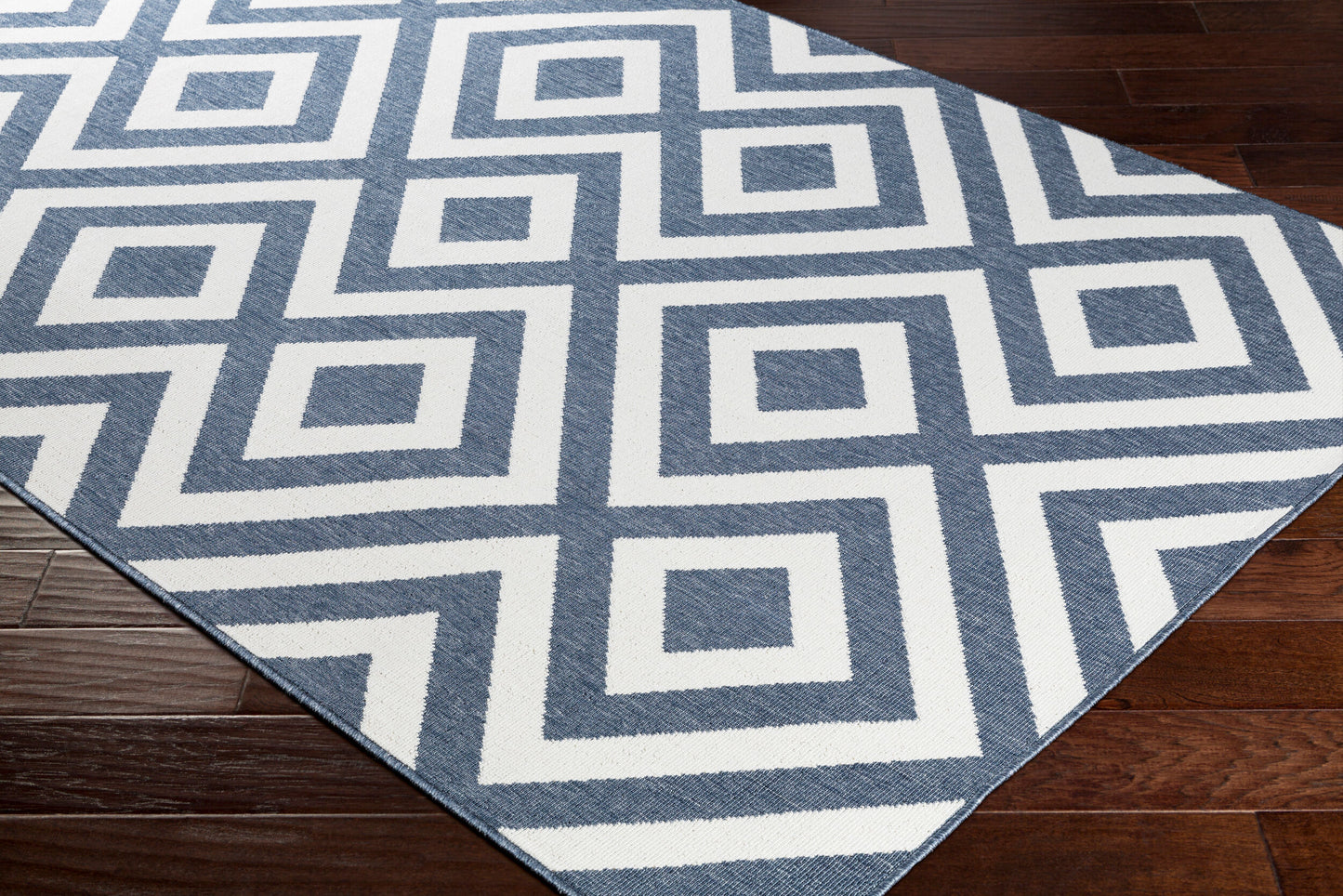 Alfresco ALF-9657 2' x 4' Machine Woven Indoor/Outdoor Accent Rug
