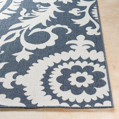 Alfombra tejida a máquina para interior y exterior Alfresco ALF-9658 de 7' x 10'