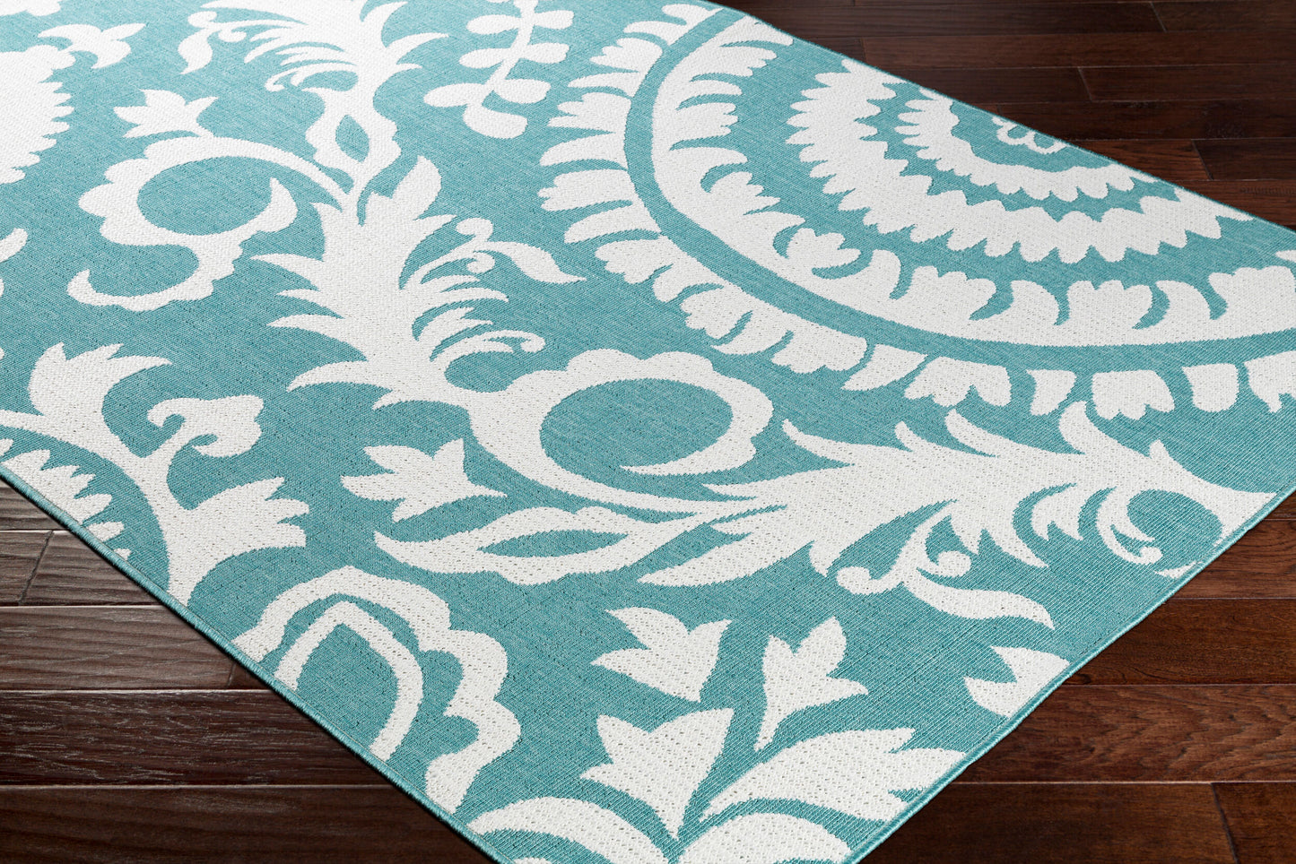 Alfombra Alfresco ALF-9659 de 3,6 m, tejida a máquina, para interior y exterior