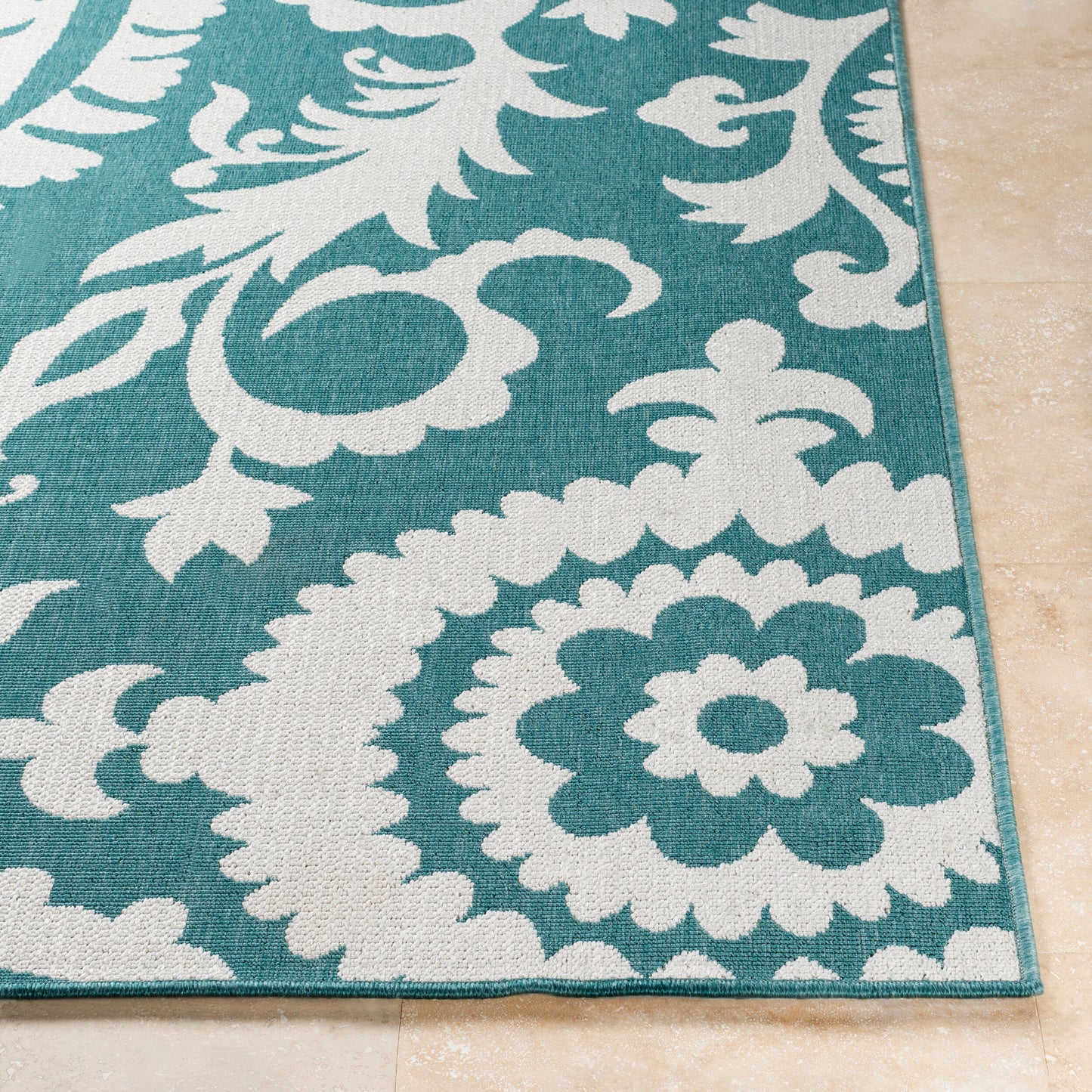 Alfombra Alfresco ALF-9659 de 3,6 m, tejida a máquina, para interior y exterior