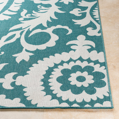 Alfombra Alfresco ALF-9659 de 3,6 m, tejida a máquina, para interior y exterior