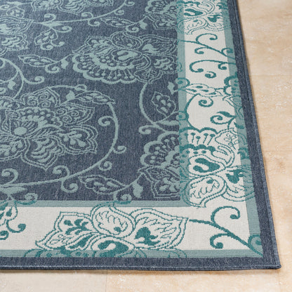 Alfresco ALF-9660 5' x 7' Machine Woven Indoor/Outdoor Area Rug